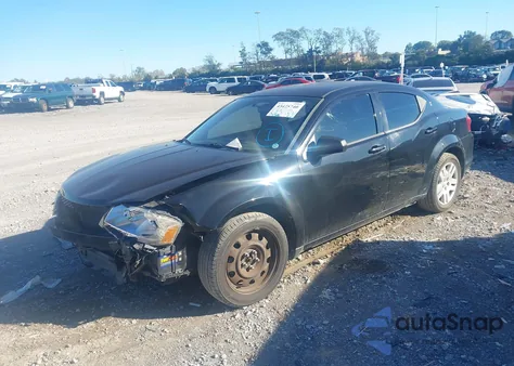 2012 Dodge Avenger Se z USA, uszkodzony, nr VIN 1C3CDZAB1CN192823
